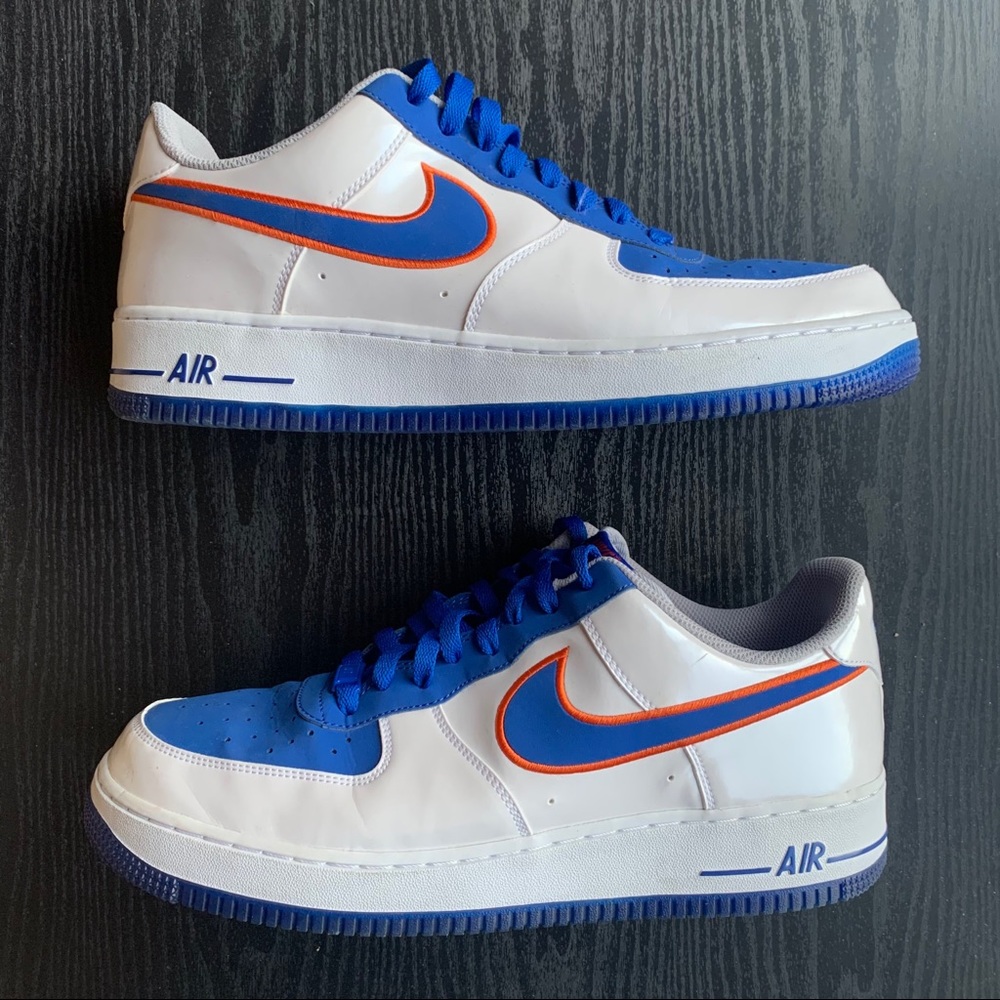 Nike Air Force 1 Low Knicks PRE-OWNED Mens Size 12